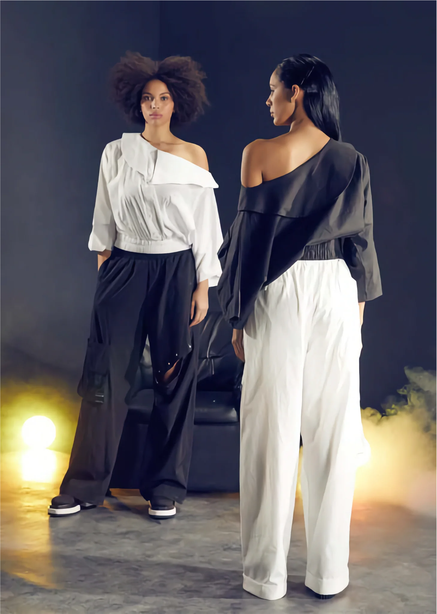 Bluse von H4 Fashion aus Baumwolle, 1808, Schwarz, Schick, Modern, Bequem