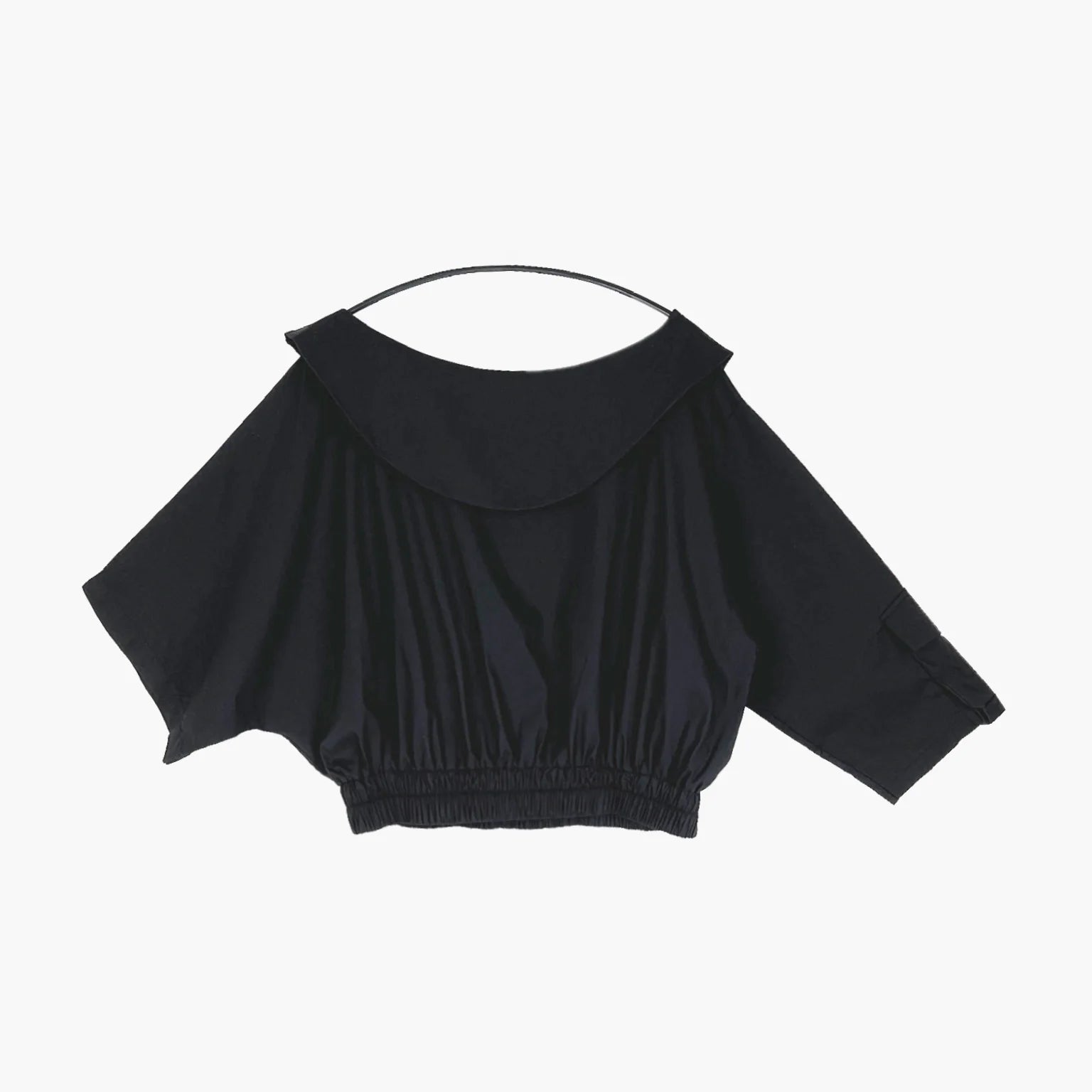 Bluse von H4 Fashion aus Baumwolle, 1808, Schwarz, Schick, Modern, Bequem
