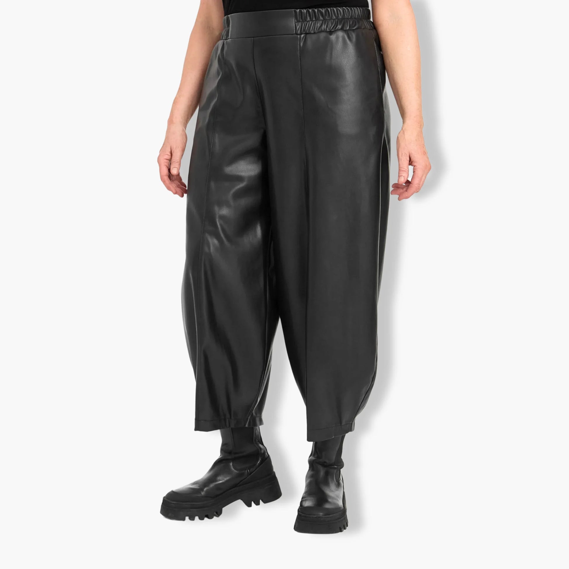 Ballonhose von Do Your Best aus Viskose, D780, Schwarz, Schick, Modern, Bequem