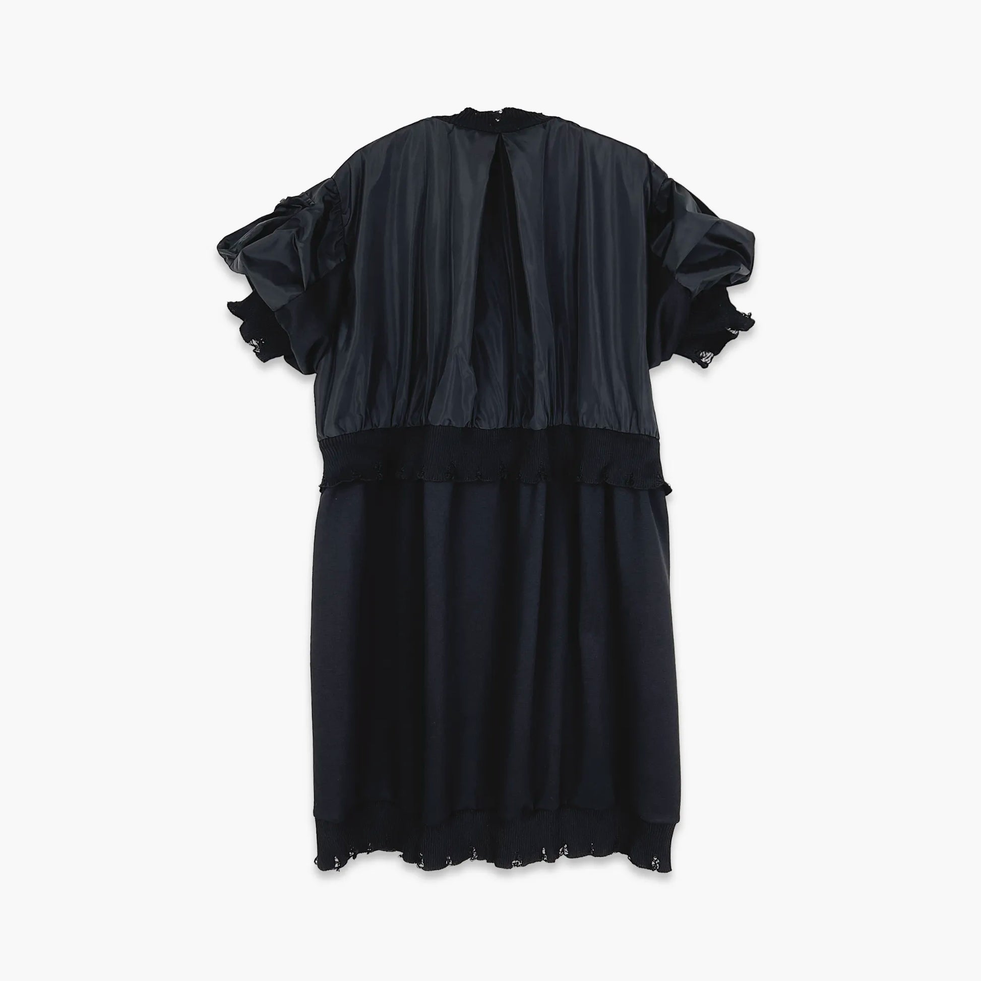Ballonmantel von H4 Fashion aus Polyamid, 1822, Schwarz, Ausgefallen, Schick, Modern, Exklusiv