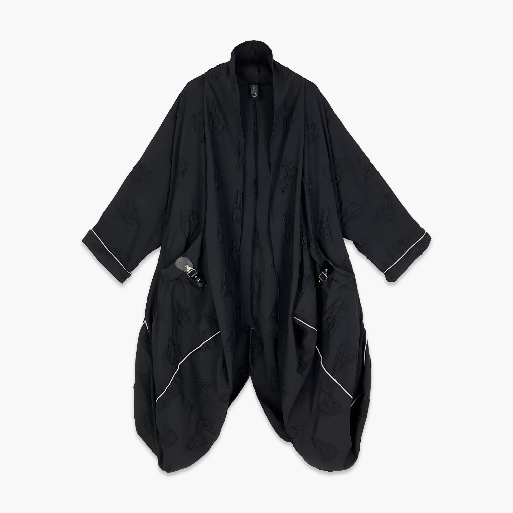 Ballonmantel von H4 Fashion aus hochwertigen material, 1925, Schwarz, Ausgefallen, Zeitlos