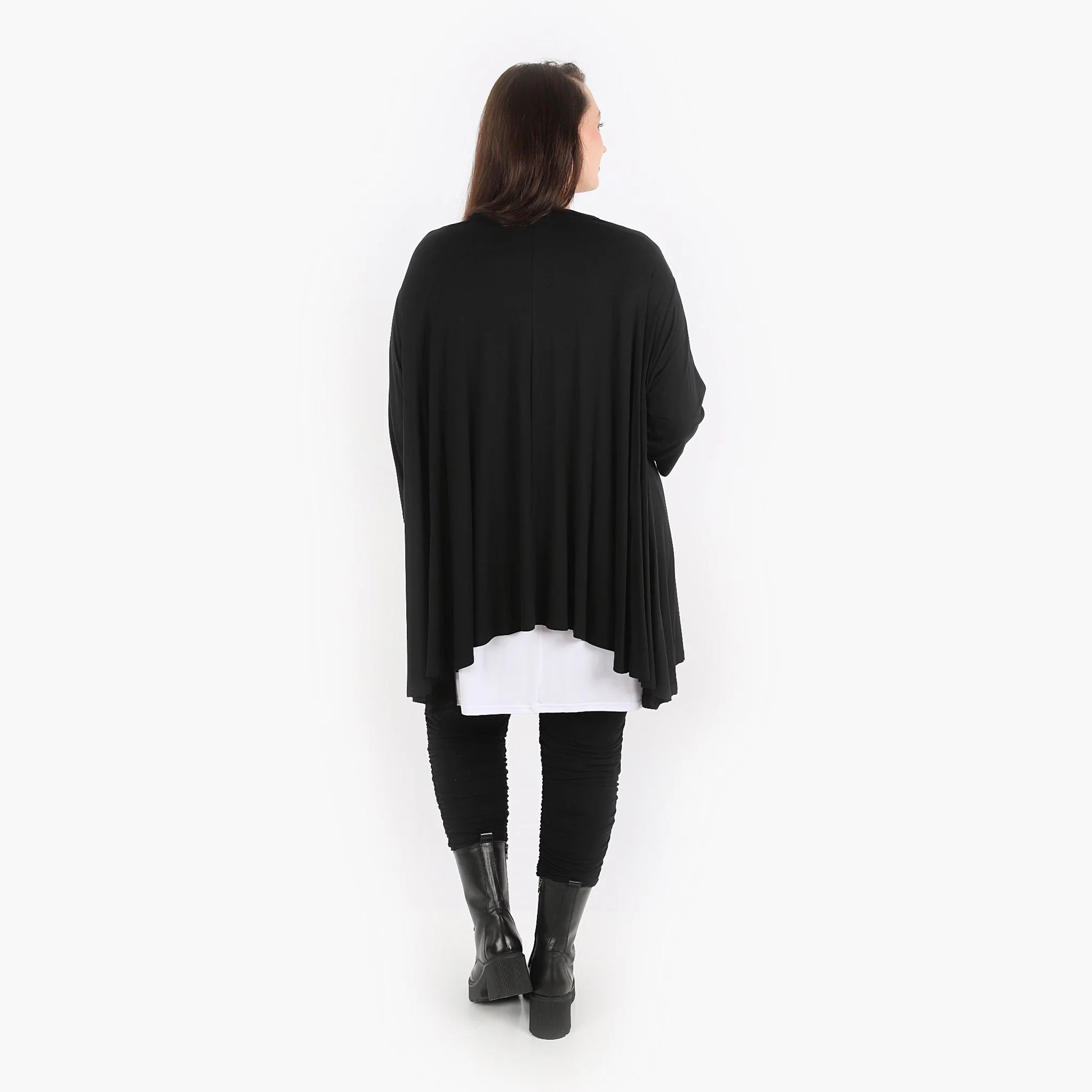 A-Form Shirt von AKH Fashion aus Viskose, 1312.00593, Schwarz, Schick, Modern, Bequem