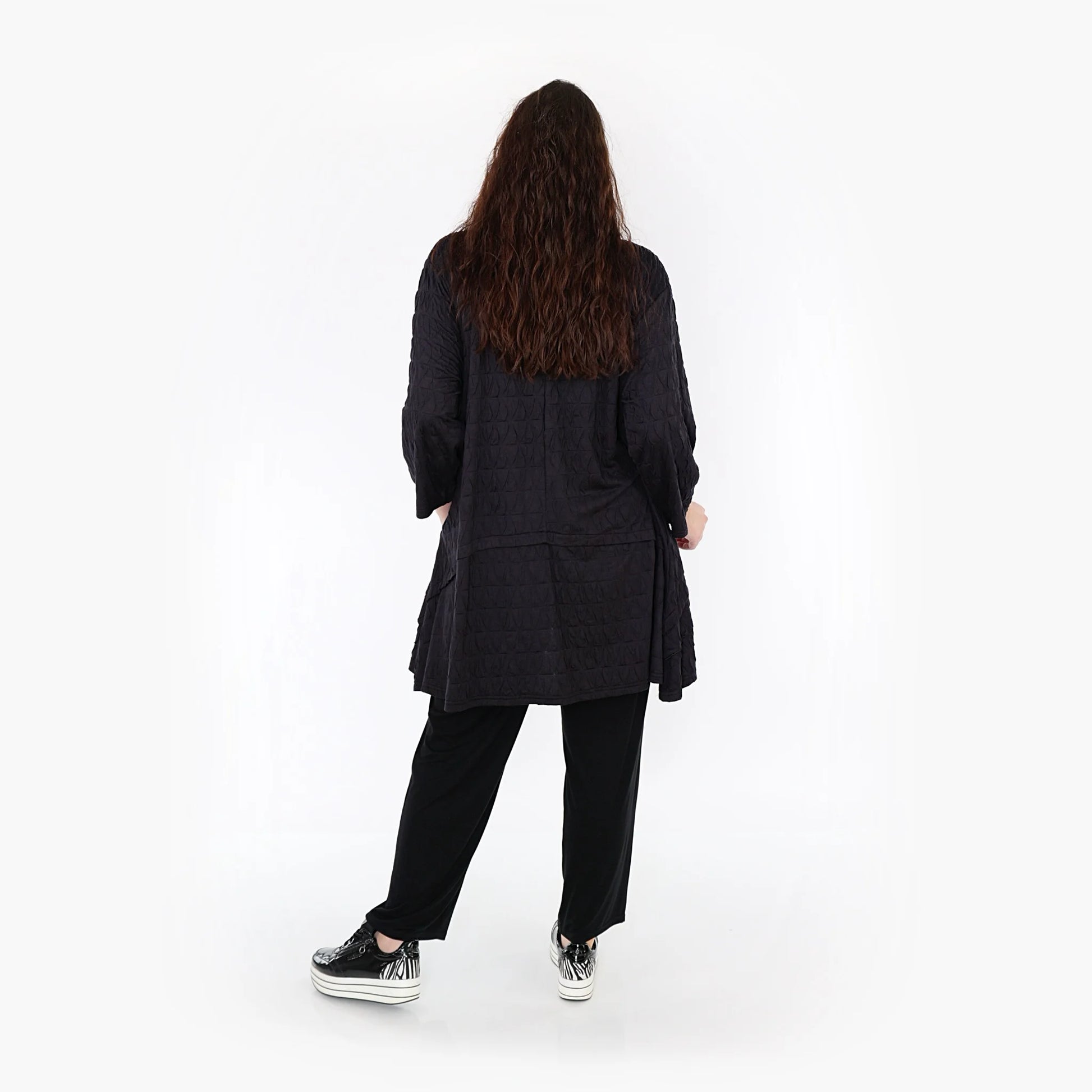 A-Form Shirt von AKH Fashion aus Viskose, 1341.06976, Schwarz, Schick, Modern, Bequem