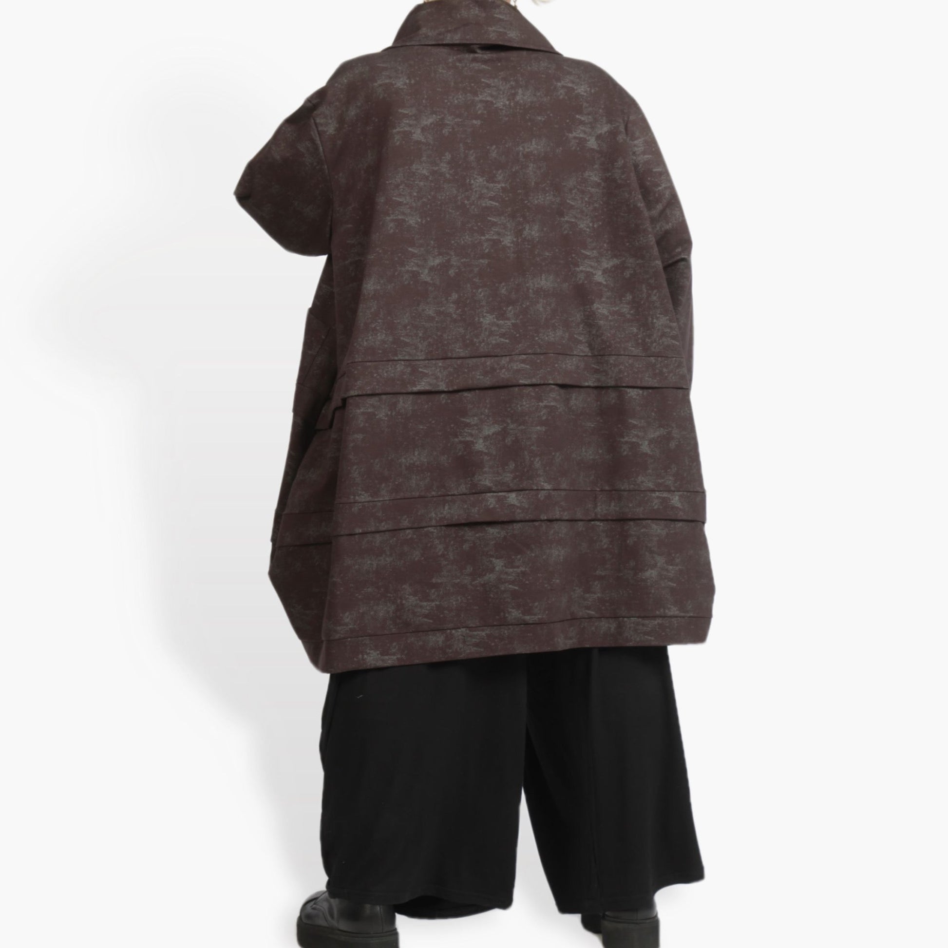 Ballonmantel von AKH Fashion aus Viskose, 0958.06823, Braun, Schick, Modern, Bequem