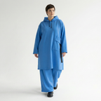  A-Form Kleid von AKH Fashion aus Baumwolle, 1547.06989, Blau, Ausgefallen, Zeitlos, Schick