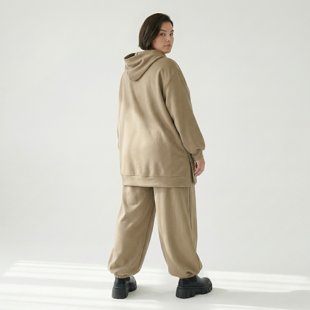  Ballonhose von AKH Fashion aus Viskose, 1566.08067, Camel, Ausgefallen, Zeitlos, Schick