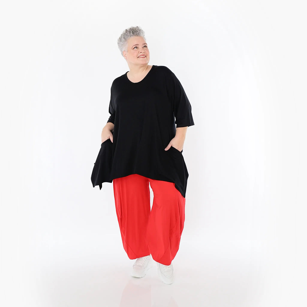  Ballonhose von AKH Fashion aus Viskose, 1233.08069, Rot, Ausgefallen, Zeitlos, Schick