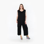 AKH Fashion Hose in gerader Form, aus Viskose, 1233.00225, Schwarz, Ausgefallen, Zeitlos