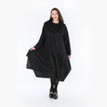 A-Form Kleid von AKH Fashion aus Materialmix, ausgefallene, zeitlose Lagenlook Mode