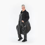  Ballonmantel von AKH Fashion aus Polyester, 1414.07018, Schwarz, Schick, Modern, Bequem