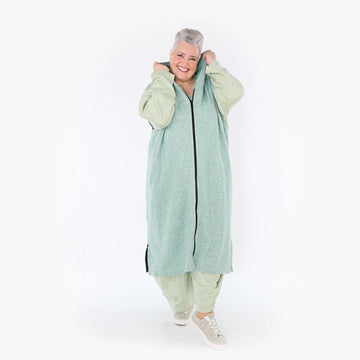  AKH Fashion Weste in gerader Form, aus Viskose, 1429.06879, Mint, Schick, Modern, Bequem