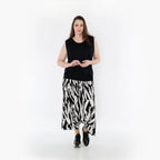  Haremshose von AKH Fashion aus Viskose, 1439.06944, Weiß/Schwarz, Schick, Modern, Bequem