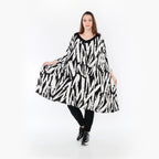 A-Form Kleid von AKH Fashion aus Viskose, ausgefallene, zeitlose Lagenlook Mode