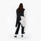  A-Form Bigshirt von AKH Fashion aus Baumwolle, 1441.06894, Schwarz/Weiß, Schick, Modern
