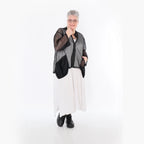  A-Form Jacke von AKH Fashion aus Viskose, 1474.06939, Schwarz, Ausgefallen, Zeitlos