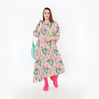  Ballonkleid von AKH Fashion aus Viskose, 1479.01927, Multicolor, Blumen, Ausgefallen