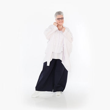  Ballonhose von AKH Fashion aus Baumwolle, 1482.07083, Marine, Ausgefallen, Zeitlos, Schick