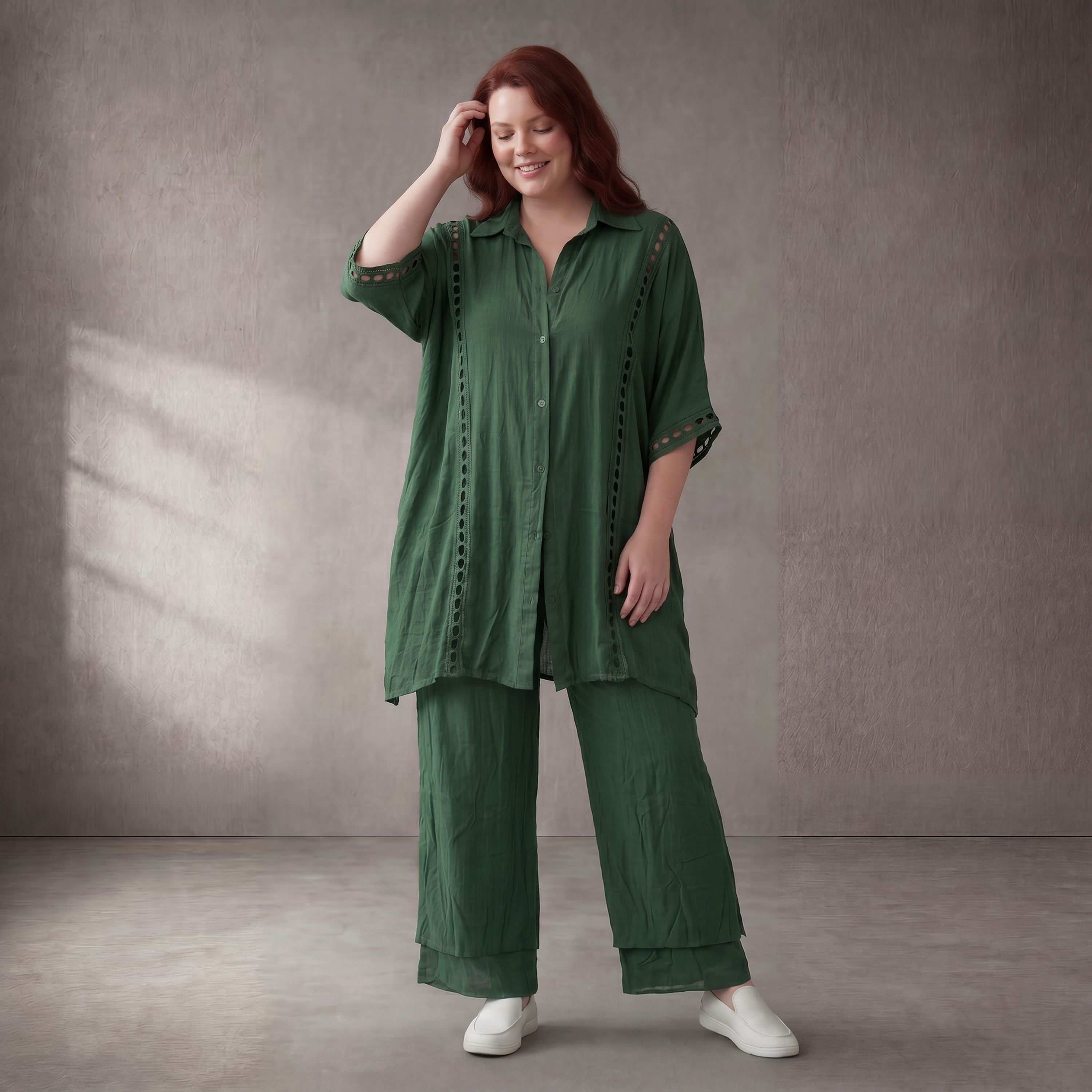 Funky Diva · Bluse · F939 · Grün