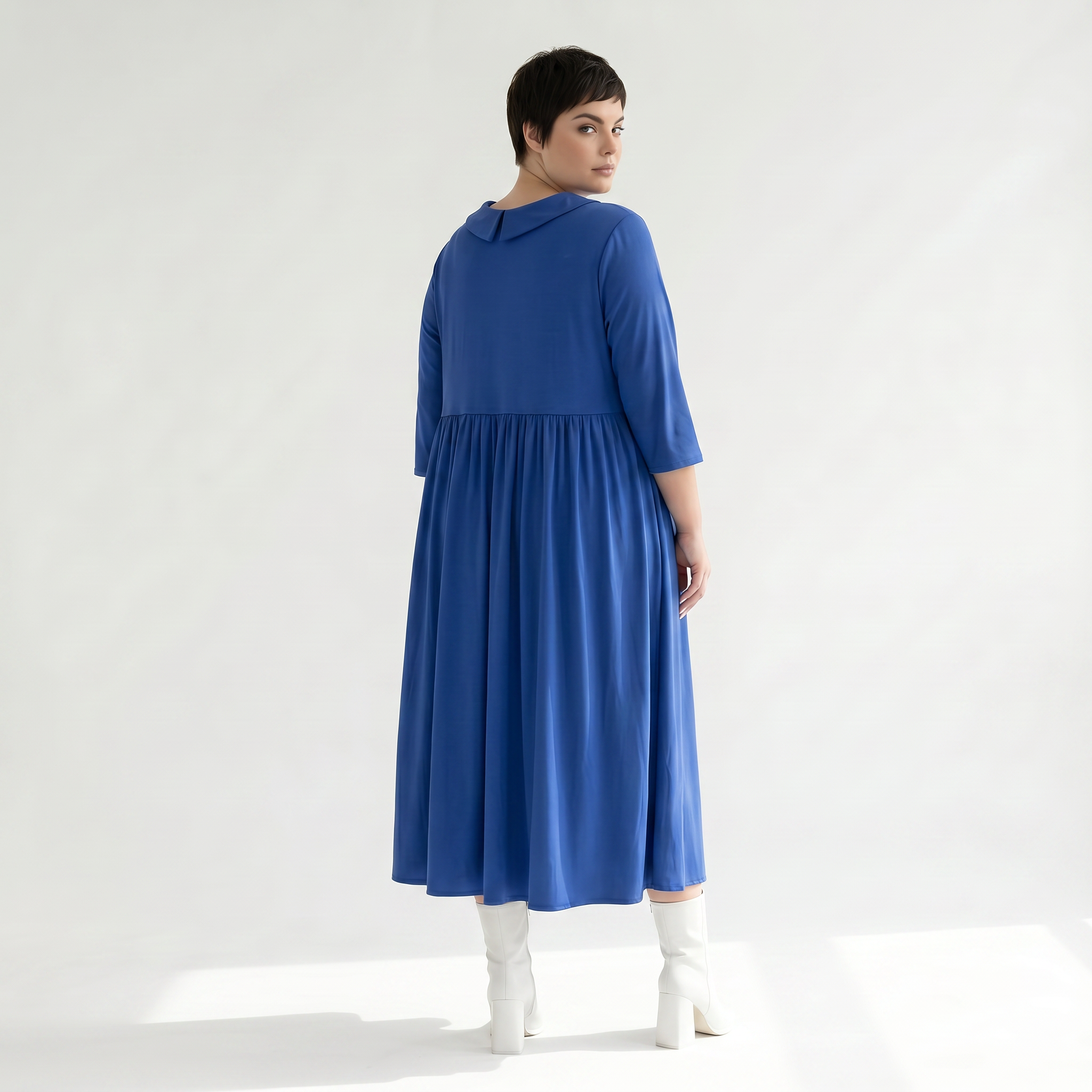 Ballonkleid von AKH Fashion aus Materialmix, ausgefallene, zeitlose Lagenlook Mode