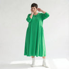 Ballonkleid von AKH Fashion aus Materialmix, ausgefallene, zeitlose Lagenlook Mode