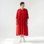 Ballonkleid von AKH Fashion aus Materialmix, ausgefallene, zeitlose Lagenlook Mode
