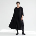 Ballonkleid von AKH Fashion aus Materialmix, ausgefallene, zeitlose Lagenlook Mode