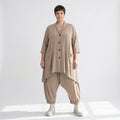 A-Form Jacke von AKH Fashion aus Materialmix, ausgefallene, zeitlose Lagenlook Mode