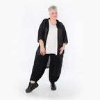 Ballonhose von AKH Fashion aus Materialmix, 1431.05920, Schwarz, Ausgefallen, Zeitlos