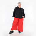  Ballonhose von AKH Fashion aus Baumwolle, 1482.07032, Rot, Ausgefallen, Zeitlos, Schick