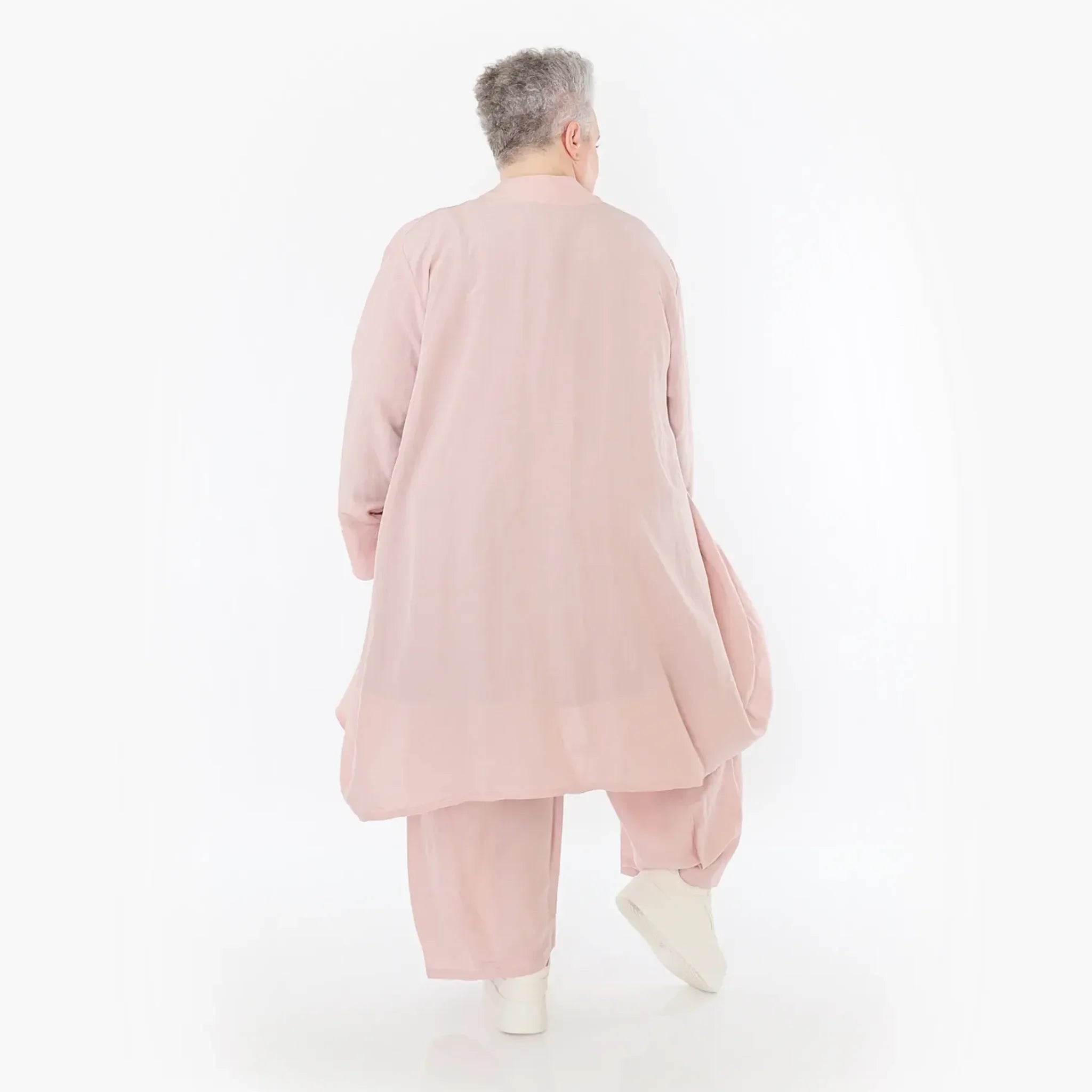  Ballon Cardigan von AKH Fashion aus Viskose, 1490.07094, Mauve, Ausgefallen, Zeitlos