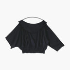  Bluse von H4 Fashion aus Baumwolle, 1808, Schwarz, Schick, Modern, Bequem