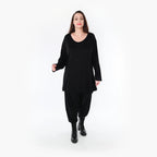 Shirt von AKH Fashion aus Viskose in Glocken-Form, ausgefallene Lagenlook Mode
