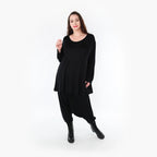 Shirt von AKH Fashion aus Viskose in Glocken-Form, ausgefallene Lagenlook Mode