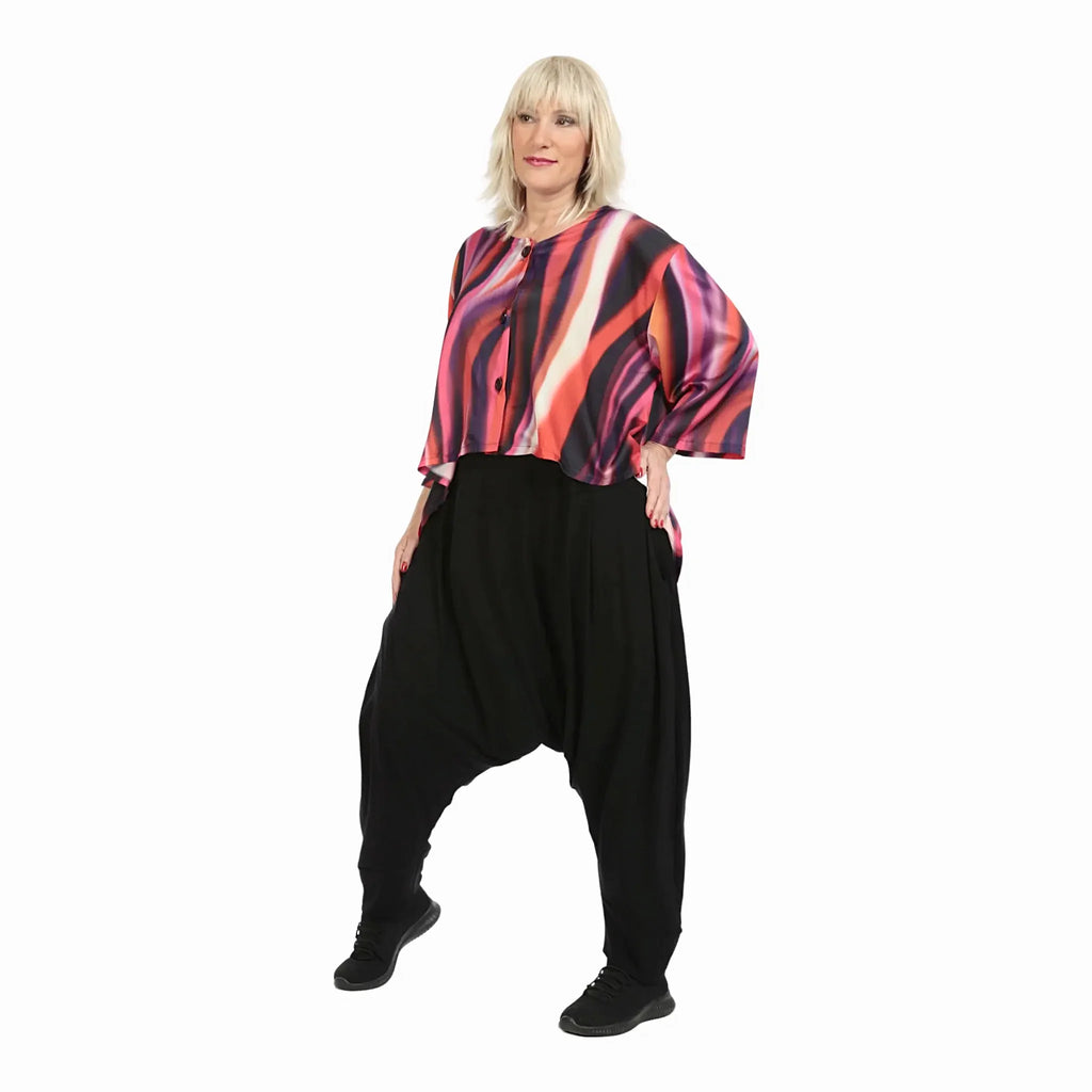 Haremshose von AKH Fashion aus Viskose, ausgefallene, zeitlose Lagenlook Mode