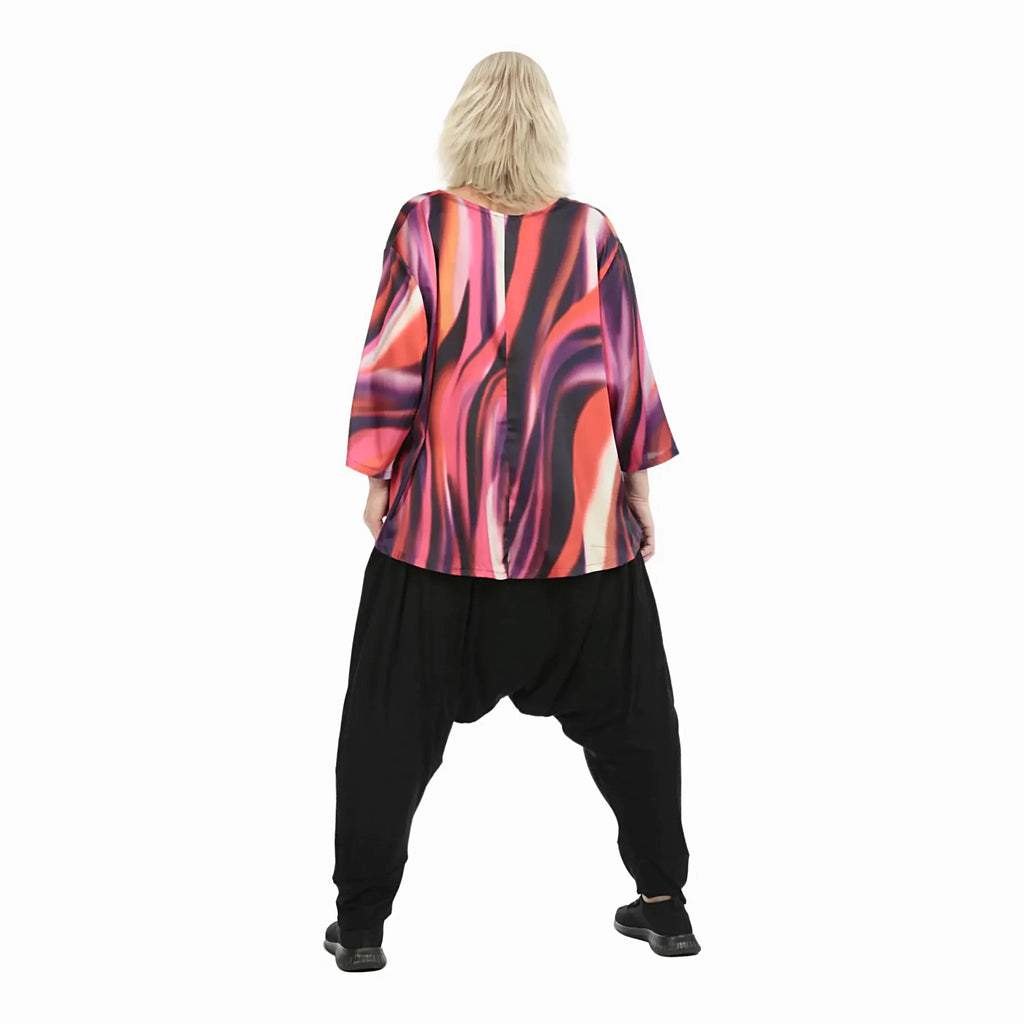 Haremshose von AKH Fashion aus Viskose, ausgefallene, zeitlose Lagenlook Mode