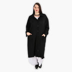  AKH Fashion Mantel in gerader Form, aus Viskose, 1288.06934, Schwarz, Kariert, Schick