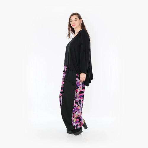  Ballonhose von AKH Fashion aus Viskose, 1381.08069, Fuchsia, Grafik, Schick, Modern