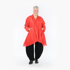  A-Form Jacke von AKH Fashion aus Polyester, 1404.06970, Rot, Schick, Modern, Bequem
