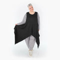 A-Form Tunika von AKH Fashion aus Viskose, ausgefallene, zeitlose Lagenlook Mode