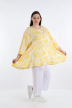 A-Form Shirt von AKH Fashion aus Viskose, ausgefallene, zeitlose Lagenlook Mode
