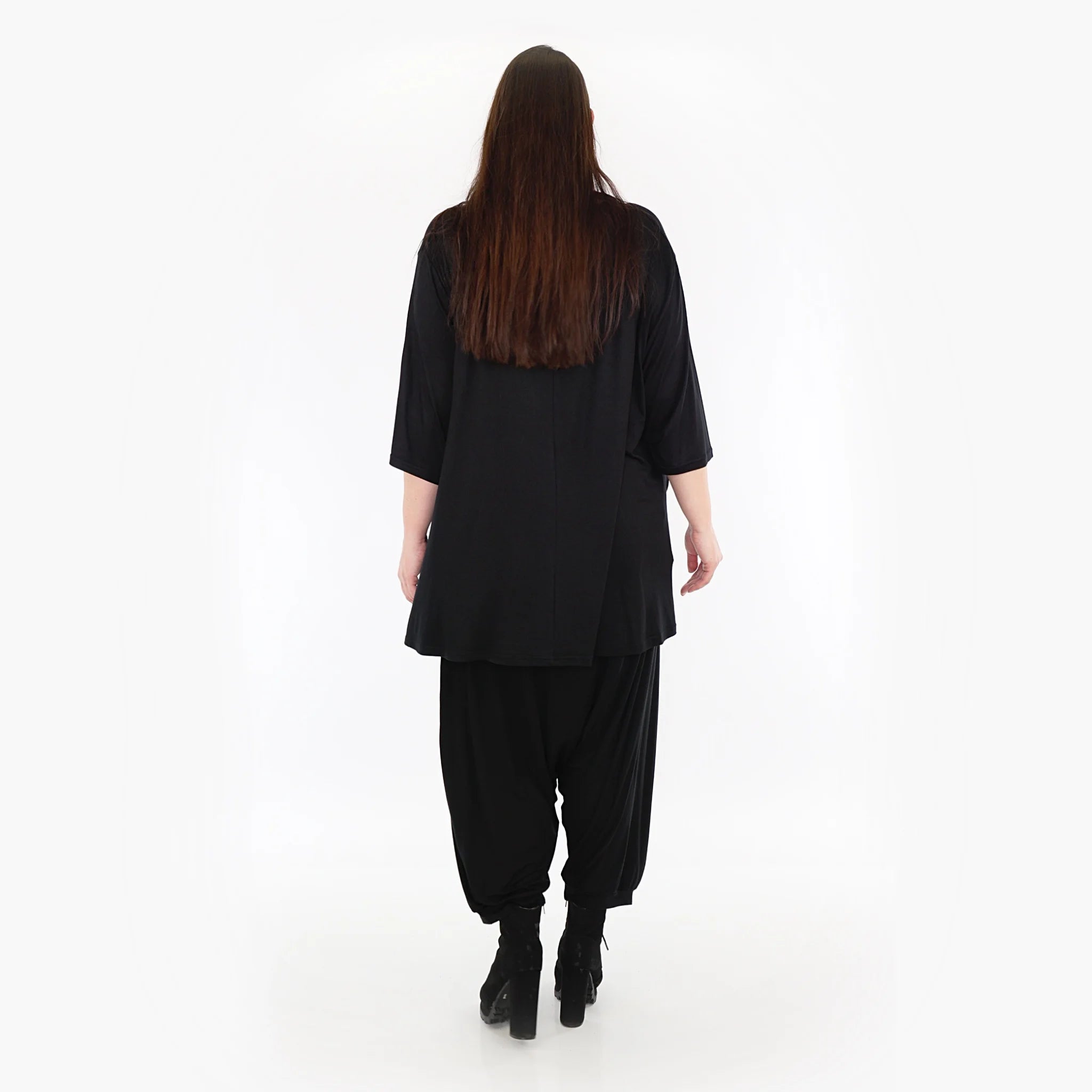  Haremshose von AKH Fashion aus Viskose, 1233.06950, Schwarz, Schick, Modern, Bequem