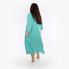  A-Form Kleid von AKH Fashion aus Viskose, 1273.01927, Mint-Weiß, Schick, Modern, Bequem
