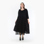 Ballonkleid von AKH Fashion aus Viskose, ausgefallene, zeitlose Lagenlook Mode
