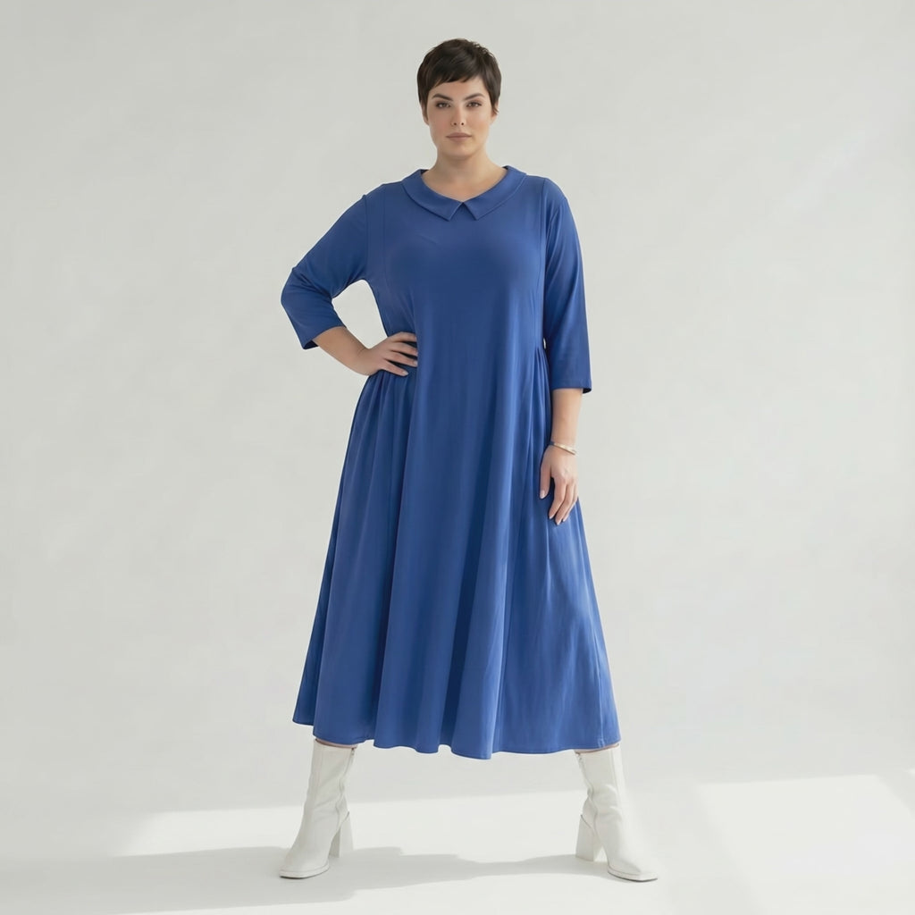 Ballonkleid von AKH Fashion aus Materialmix, ausgefallene, zeitlose Lagenlook Mode