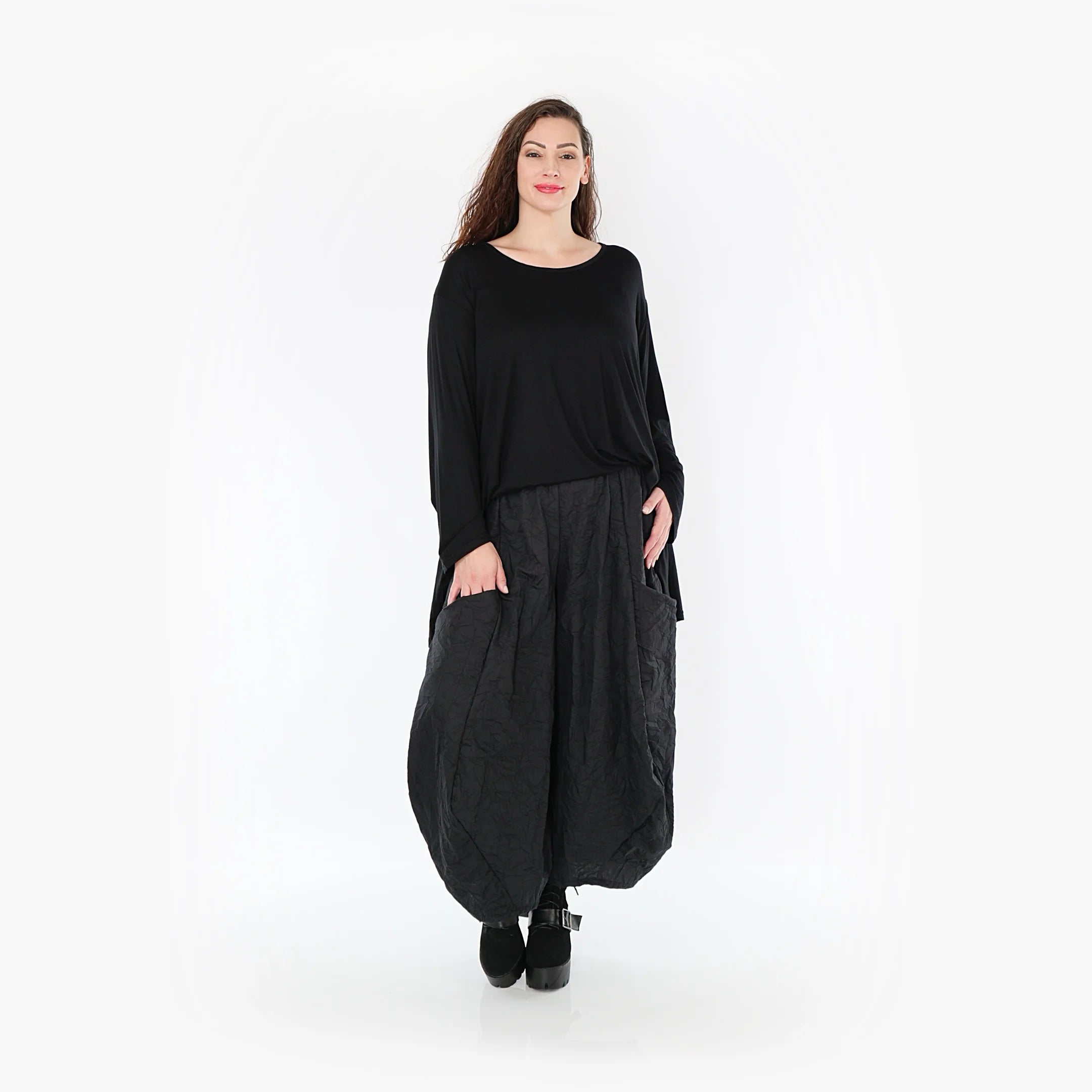 Ballonhose von AKH Fashion aus Viskose, ausgefallene, zeitlose Lagenlook Mode