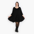 Shirt von AKH Fashion aus Viskose in Glocken-Form, ausgefallene Lagenlook Mode