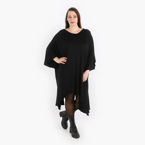 A-Form Shirt von AKH Fashion aus Viskose, ausgefallene, zeitlose Lagenlook Mode