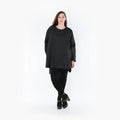 A-Form Shirt von AKH Fashion aus Viskose, ausgefallene, zeitlose Lagenlook Mode