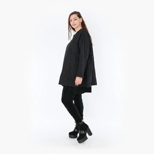 A-Form Shirt von AKH Fashion aus Viskose, ausgefallene, zeitlose Lagenlook Mode