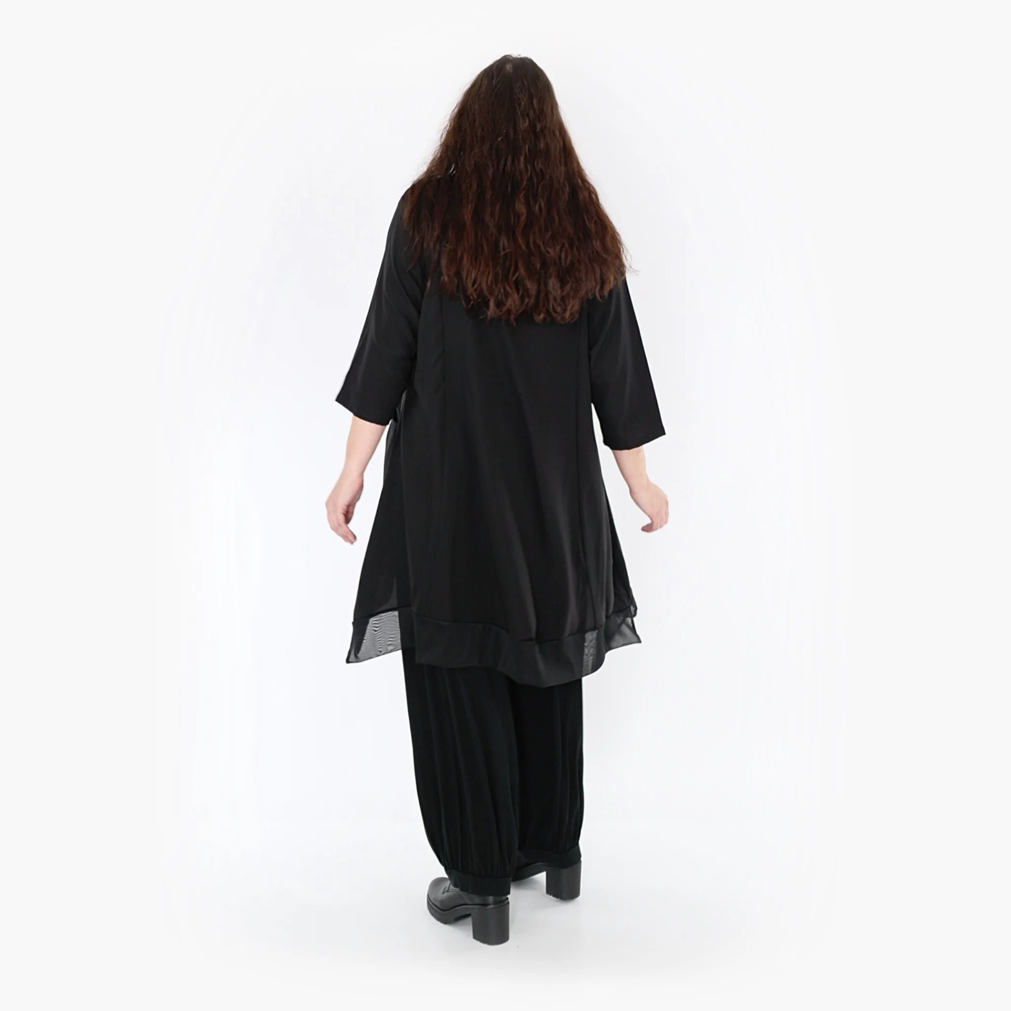  A-Form Jacke von AKH Fashion aus Viskose, 1325.06970, Schwarz, Schick, Modern, Bequem